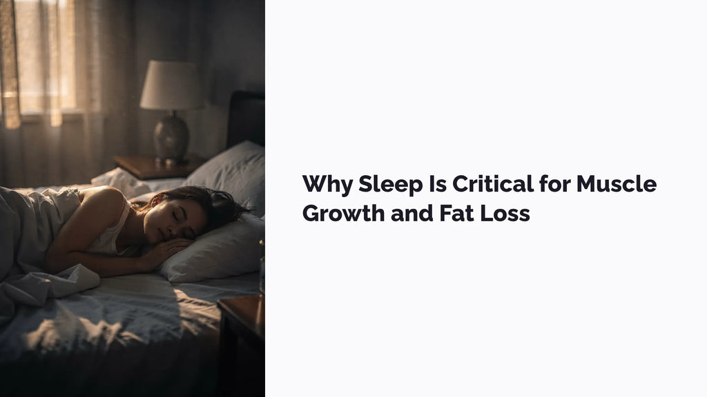 Why Sleep Is Critical for Muscle Growth and Fat Loss