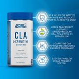 Applied Nutrition CLA L-Carnitine Green Tea Information | Megapump