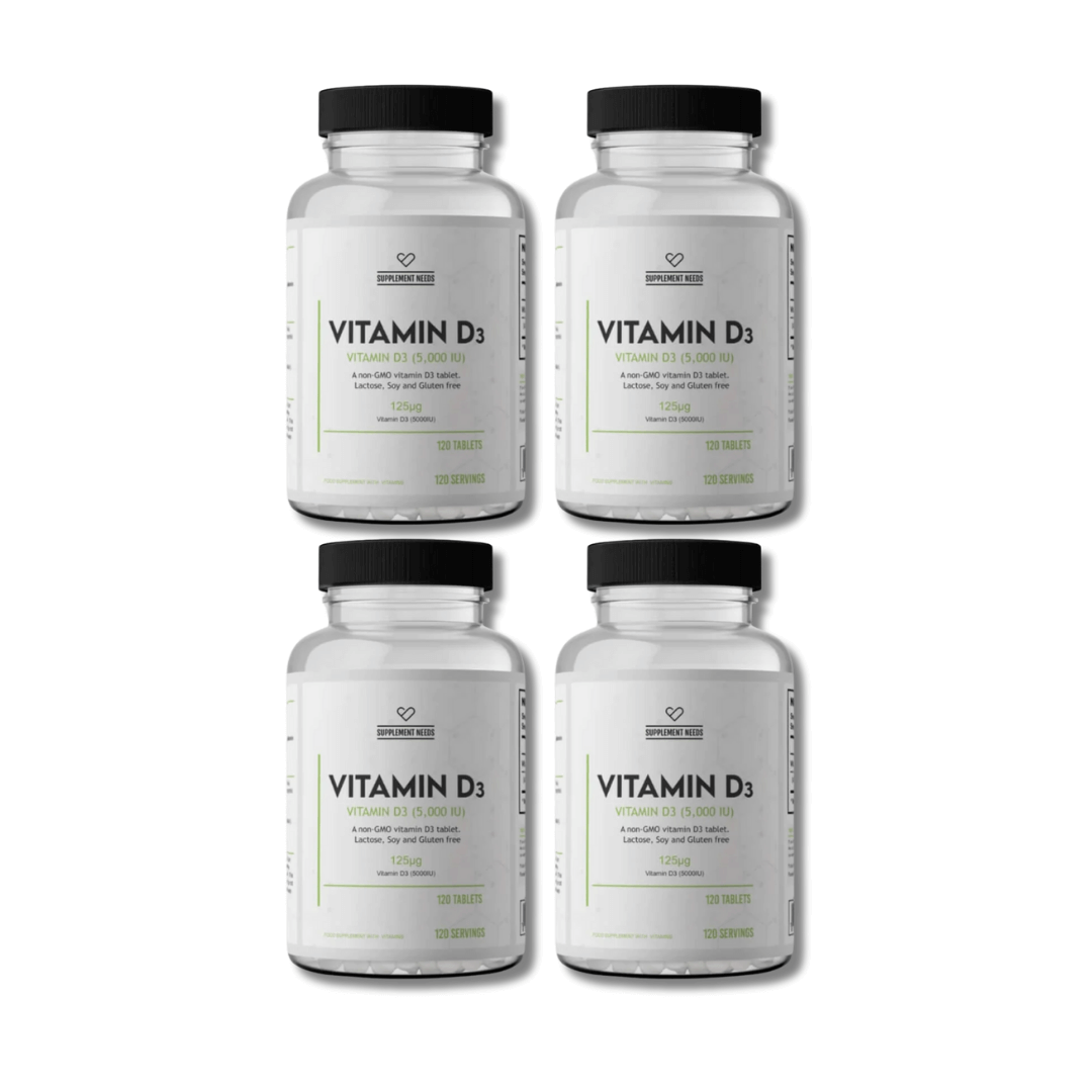 D3 5000IU Supplement Needs - 120 tablets | Megapump