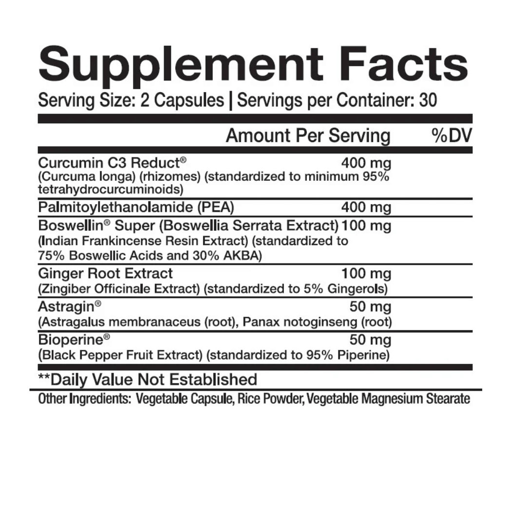 FLEXAMEND Innova Pharm Supplement Facts | Megapump
