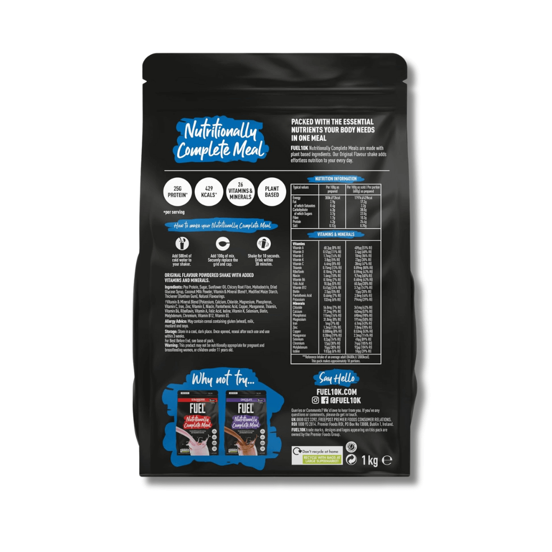 FUEL10K Complete Nutrition Dry Shake | Megapump