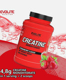 Evolite Creatine Monohydrate Strawberry 1000g | Megapump