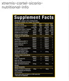 Xtremis Cartel Sicario Non Stim Pre workout info | Megapump