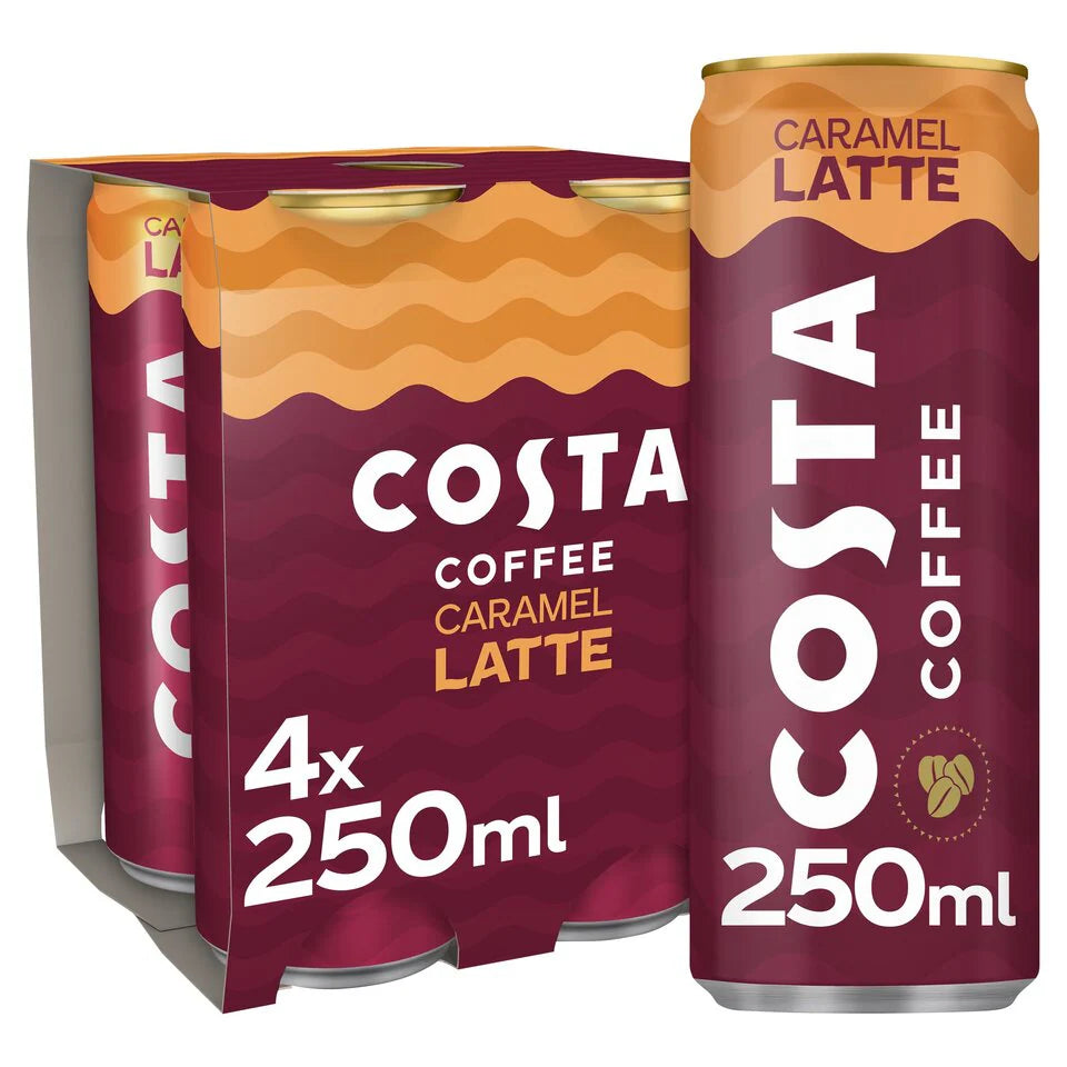Costa Coffee Caramel Latte