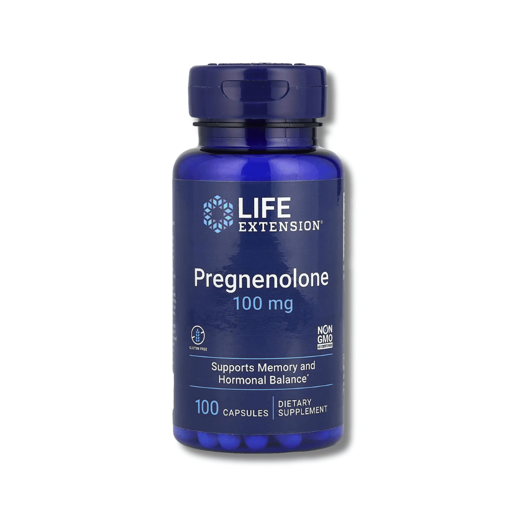 Life Extension Pregnenolone 100mg 100 capsules | Megapump