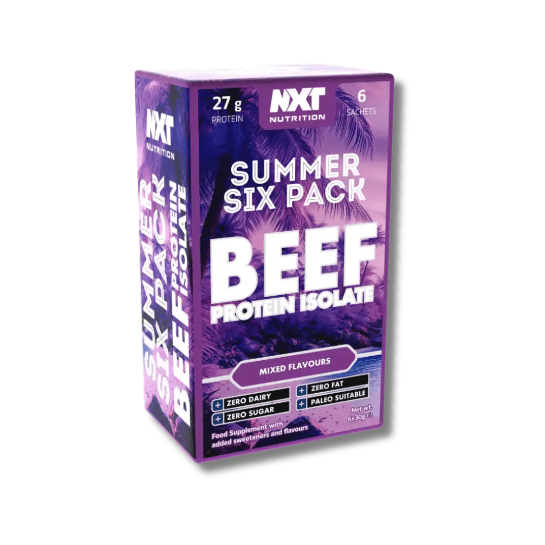 NXT Summer Six Pack Beef Protein Isolate | Megapump