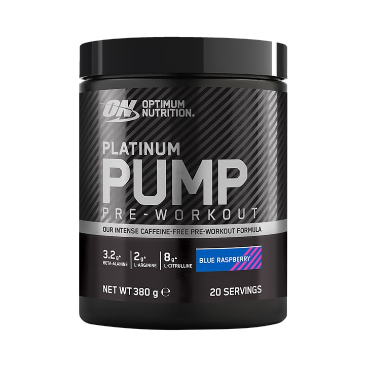 Optimum Nutrition Platinum Pump Pre-workout Blue Raspberry | Megapump