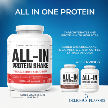 All In One Protein Sports Nutrition 2270g | Megapump