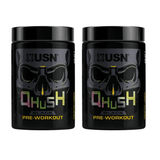 USN Qhush black pre workout 220 g, 20 servings | Megapump