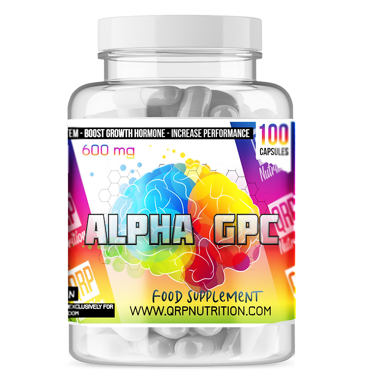 Alpha GPC 100 capsules QRP Nutrition | Megapump