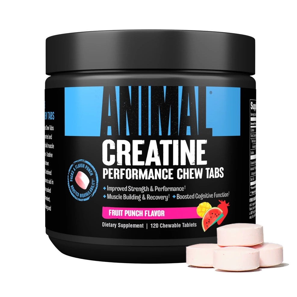 Animal Creatine Chew tabs 120 Universal Nutrition