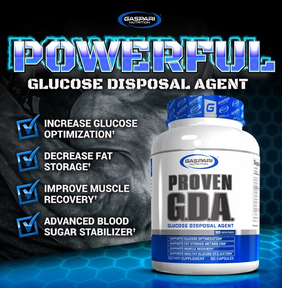 PROVEN GDA Glucose Disposal Agent 90 capsules Gaspari Nutrition | Megapump