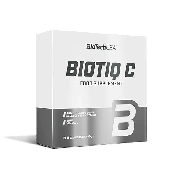 BIOTIQ C Probiotics 36 capsules Biotech USA | Megapump