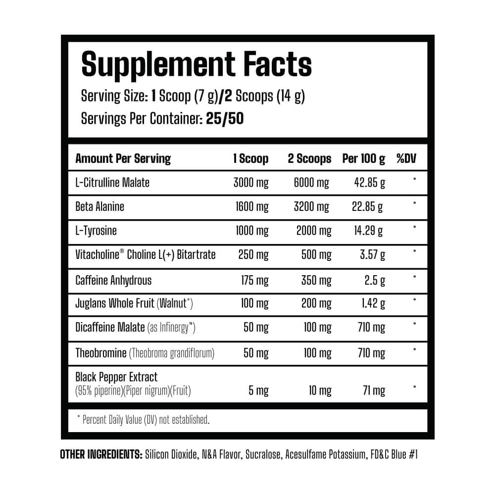 Muscle Rage Limitless Unleashed - 350g | Megapump