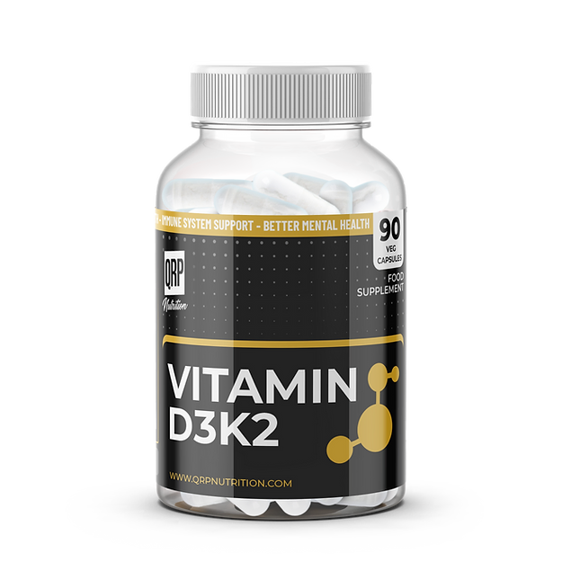 QRP Nutrition Vitamin D3+K2 90 caps | Megapump