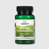 Swanson Ultimate Ashwagandha KSM-66 - Herbal Supplement Supporting Healthy Stress Levels & Relaxation - Natural Formula to Promote a Calm & Relaxed Mindset - (60 Veggie Capsules, 250mg Each | Megapump
