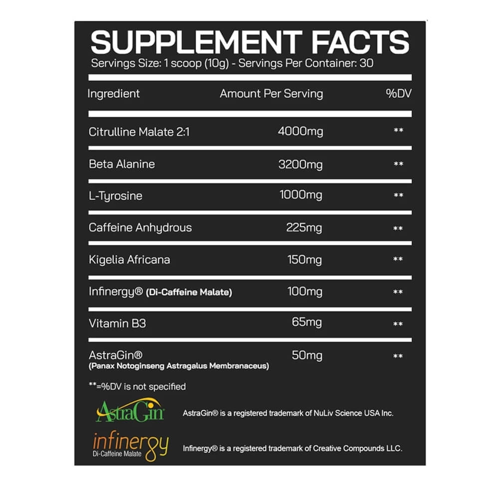 Vibe Pre workout DNA Sports 30 servings *50% OFF*