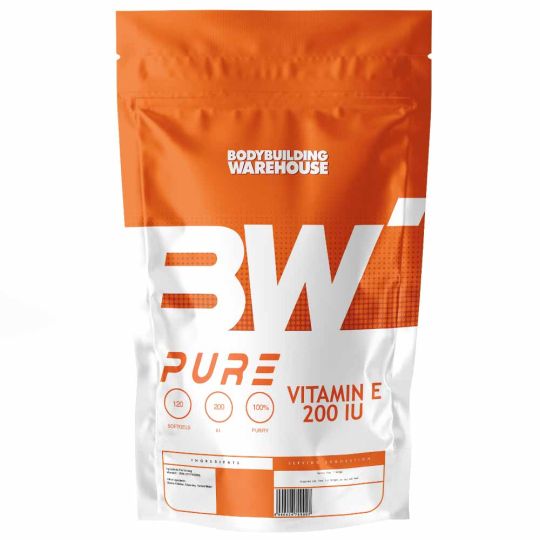 Pure Vitamin E 200IU - 60 Softgels | Megapump