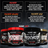 Insane Labz Psychotic Black Pre-workouts  | Megapump