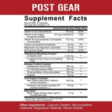 Rich Piana 5% Nutrition Post Gear 240 capsules ingredients | Megapump