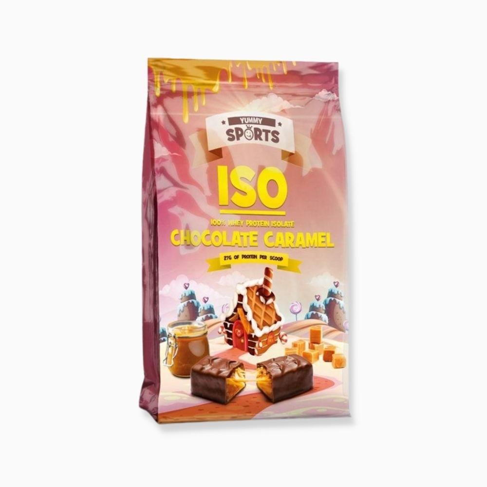 Yummy Sports ISO !00% Whey Protein 907g Chocolate Caramel | Megapump