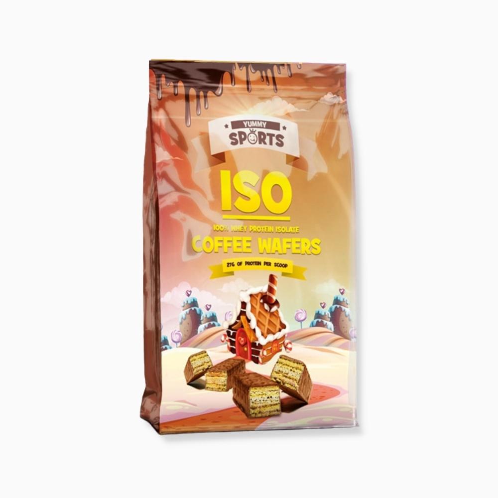 Yummy Sports ISO !00% Whey Protein 907g Coffee Wafers | Megapump