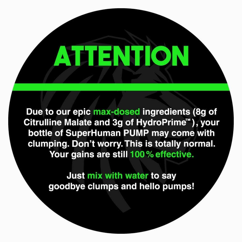 Alpha Lion SuperHuman Pump NON Stim Pre workout | Megapump