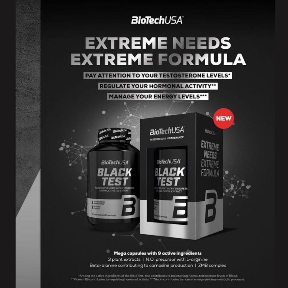 Biotech USA Black Test Testosterone Booster | Megapump