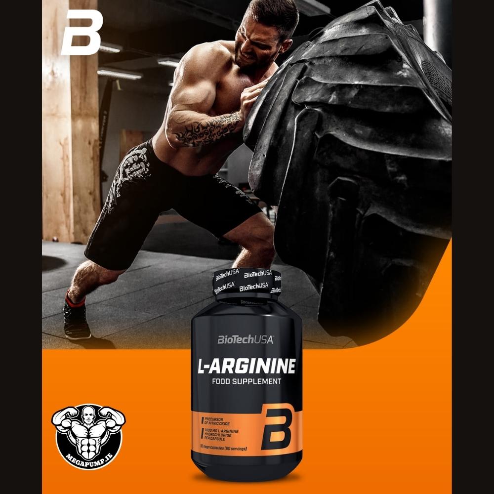 Biotech L-arginine 90 capsules | Megapump