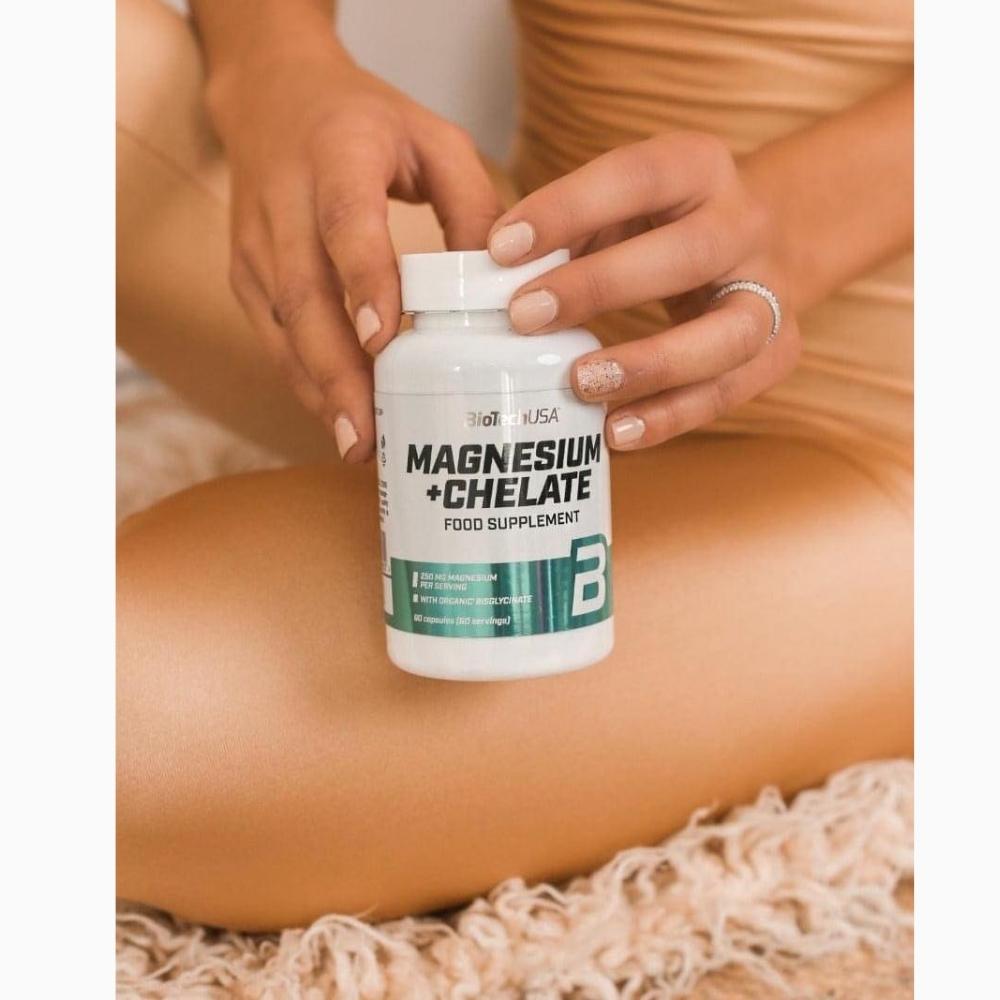 Biotech USA Magnesium + Chelate 60 capsules | Megapump