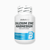 Calcium Zinc Magnesium Biotech USA - 100 tablets | Megapump