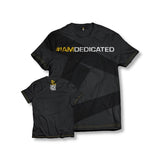 Dedicated Nutrition T-shirt Black D Logo | Megapump