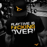 Dedicated Nutrition Premium T-shirt 'Playtime is over' | Megapump