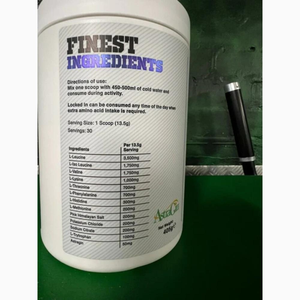 GasMark10 Locked in ultimate EAA's ingredients  | Megapump