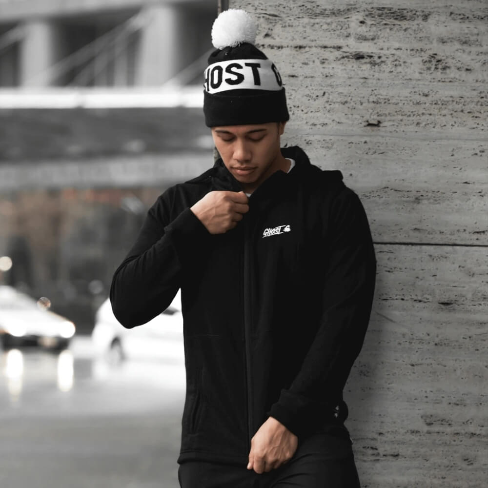 Zip up hoodie Ghost Lifestyle | Megapump
