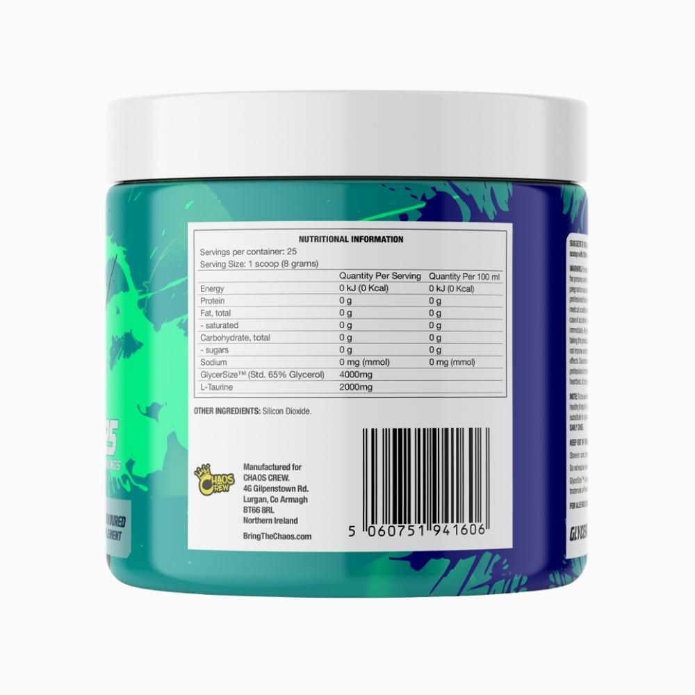 Chaos Crew Glycer Swell Stimulant Free Pre Workout | Megapump