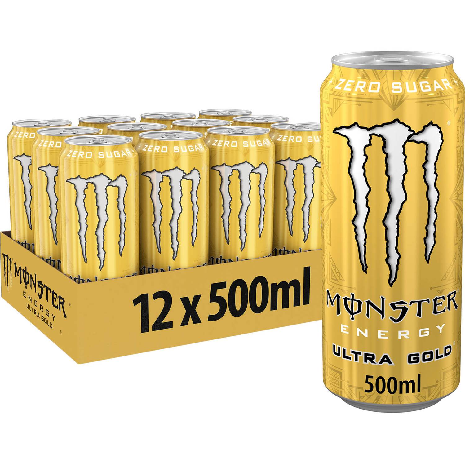 MEGA PRICE! Monster Energy Drinks Box 12x500ml