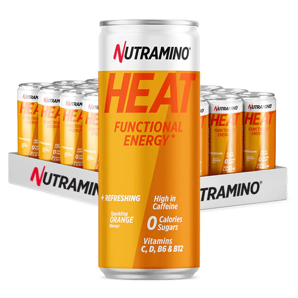 Nutramino Heat Energy Drink 330 ml *OFFER Megapump