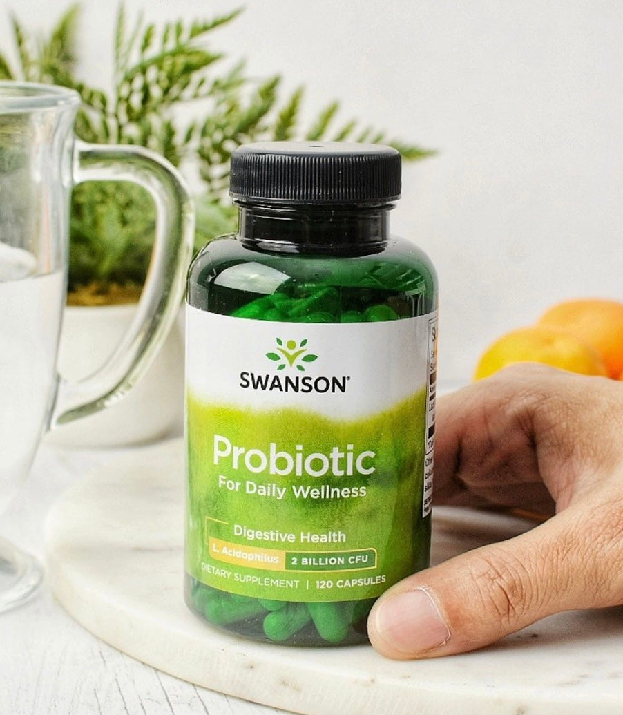 Probiotic For Daily Wellness Swanson 120 capsules