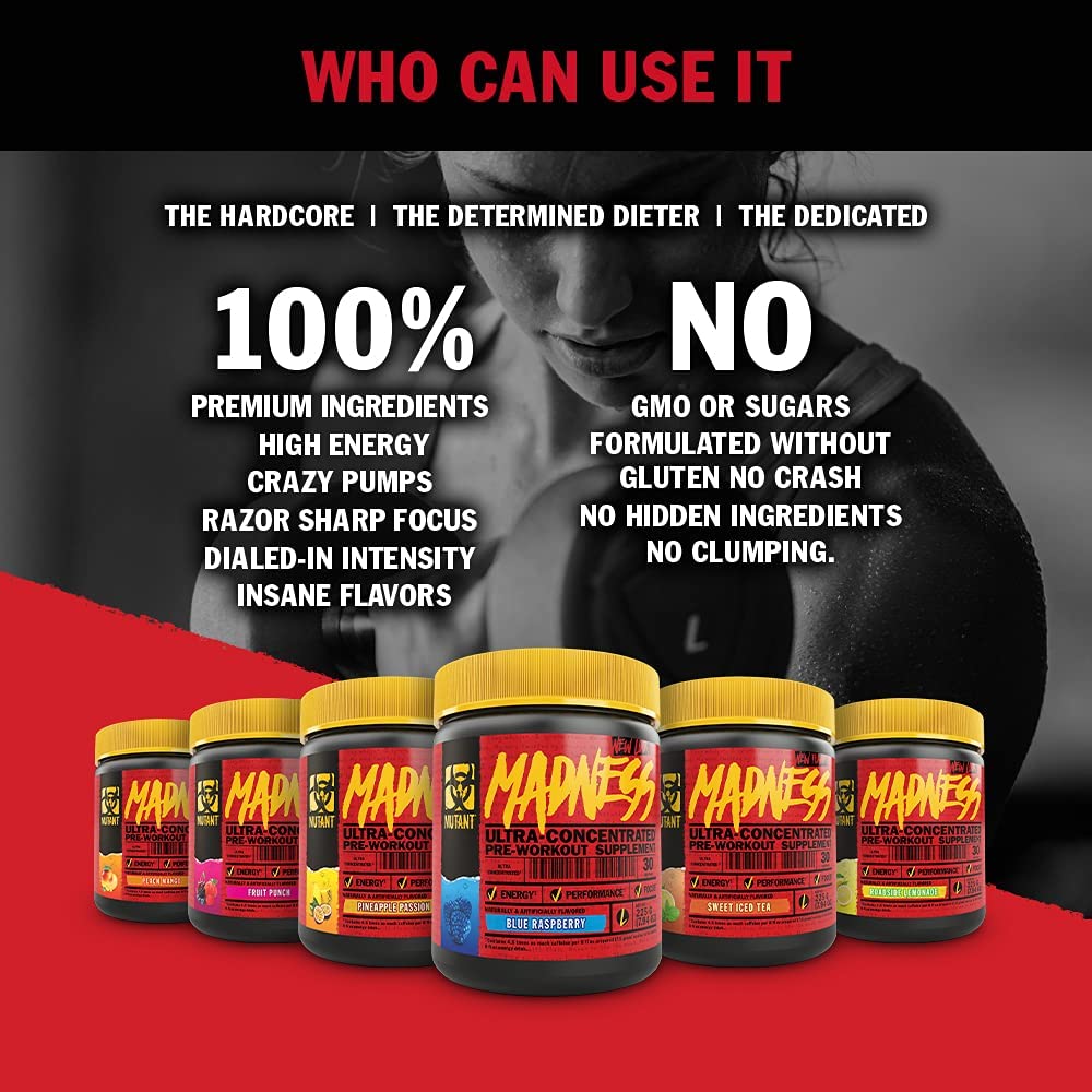 Mutant Madness Pre workout 30 servings | Megapump
