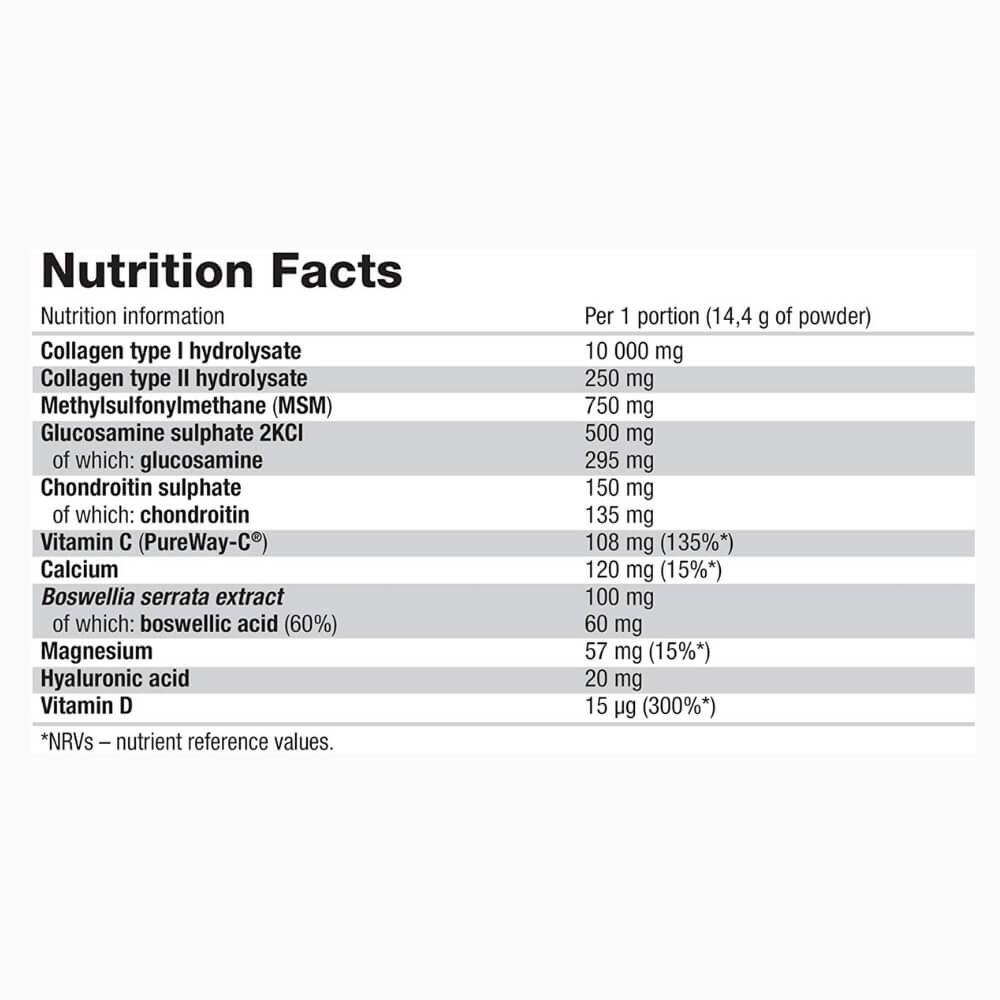 Olimp Nutrition Flex Xplode powder nutrition facts - megapump