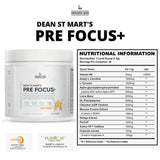 Supplement Needs Dean St Marts Pre Focus+ | megapump