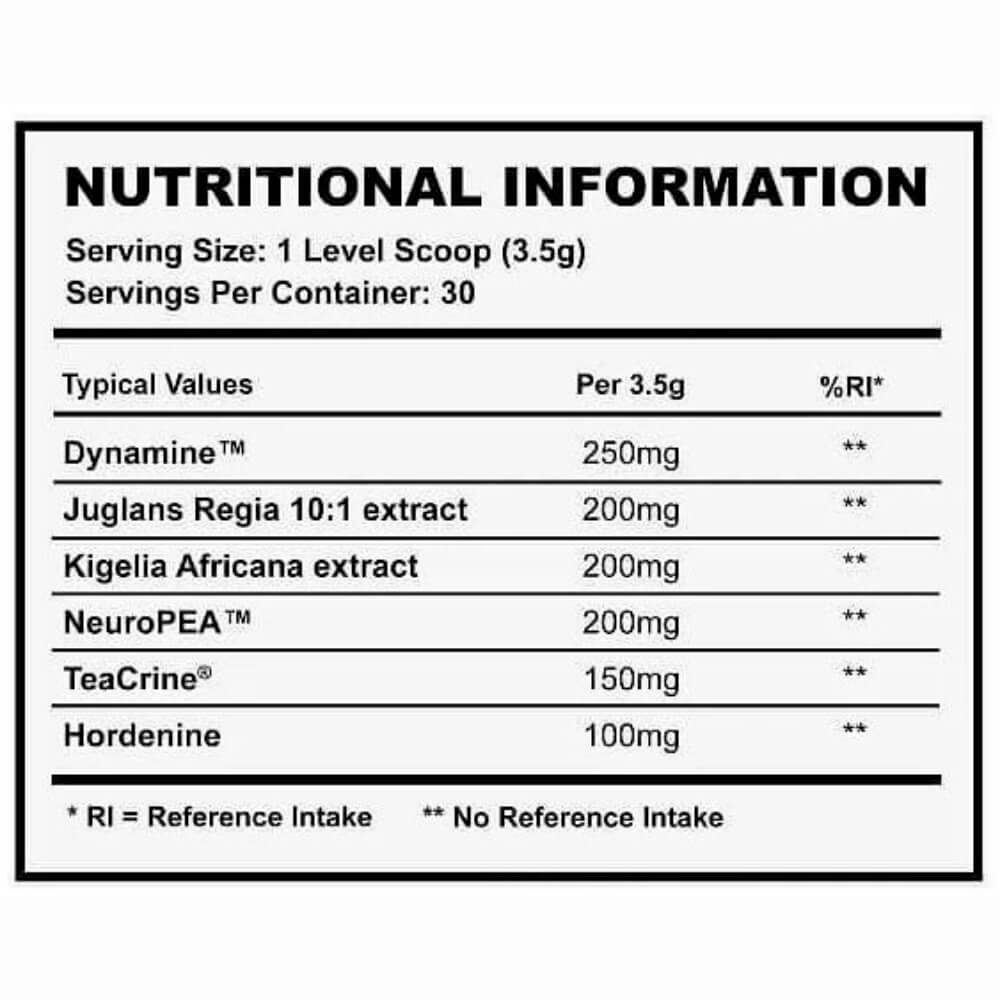 Pre Stim+ Supplement Needs - 30 servings