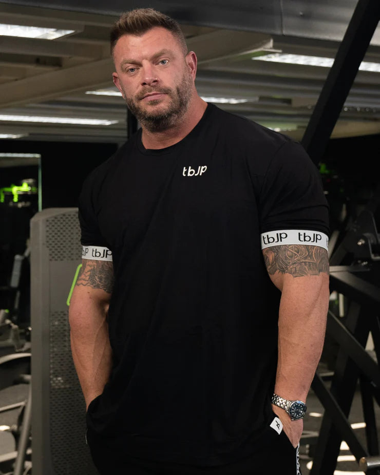 Logo Cuff t-shirt trained by jp tbjp | Megapump Ireland