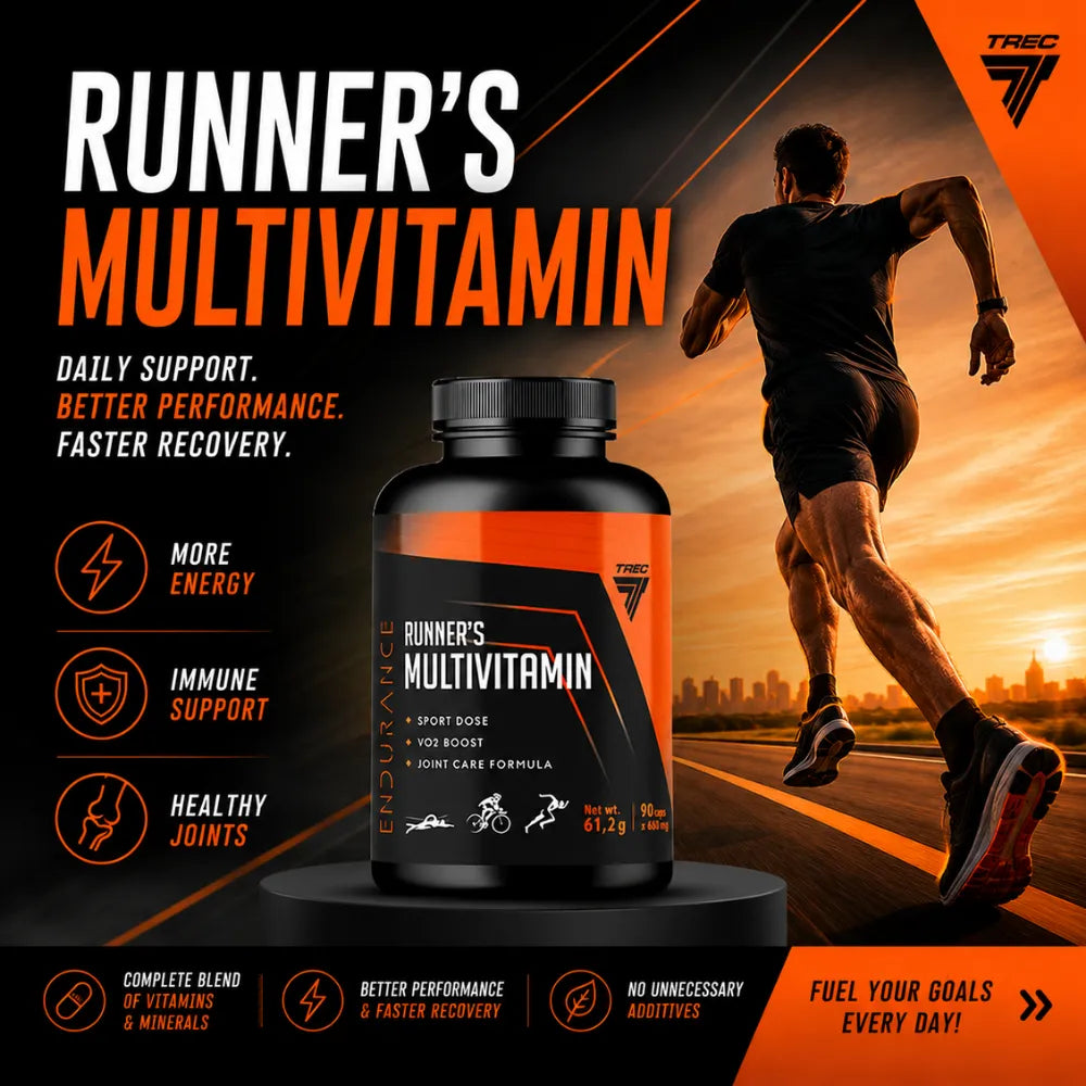Trec Endurance Runner's Multivitamin Now Available at MegaPump.ie