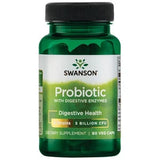 Probiotic with Digestive Enzymes Swanson 60 Veggie caps