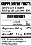 Strong Magnesium B6 QRP Nutrition - 100 capsules