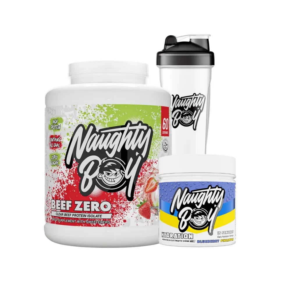 Naughty Boy Mega Deal  Beef Zero Hydration | Megapump