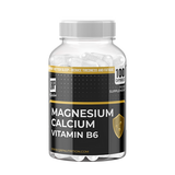 Magnesium Calcium Vitamin B6 - 100capsules QRP Nutrition