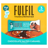 Fulfil protein Bars 3 pack of 40g Chocolate Salted Caramel - megapump